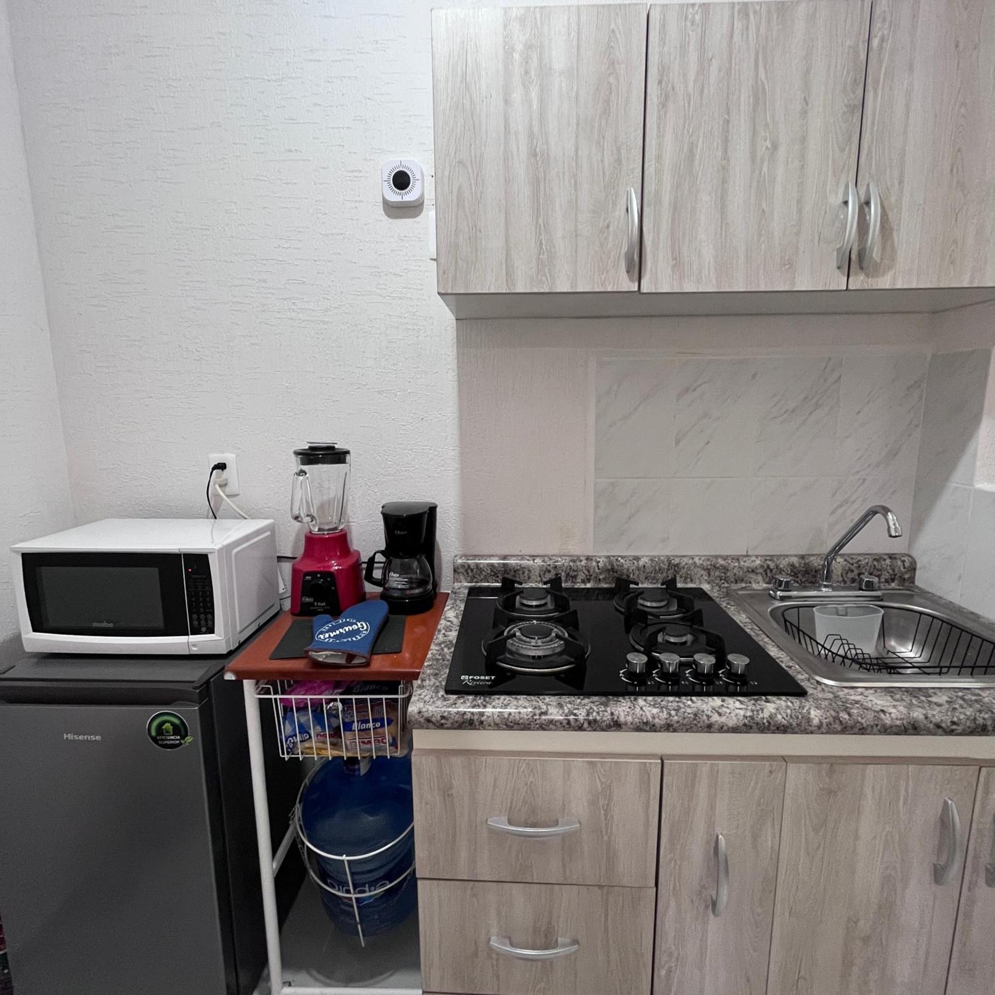 칸쿤 Bonito Departamento En Privada Con Alberca 아파트 외부 사진