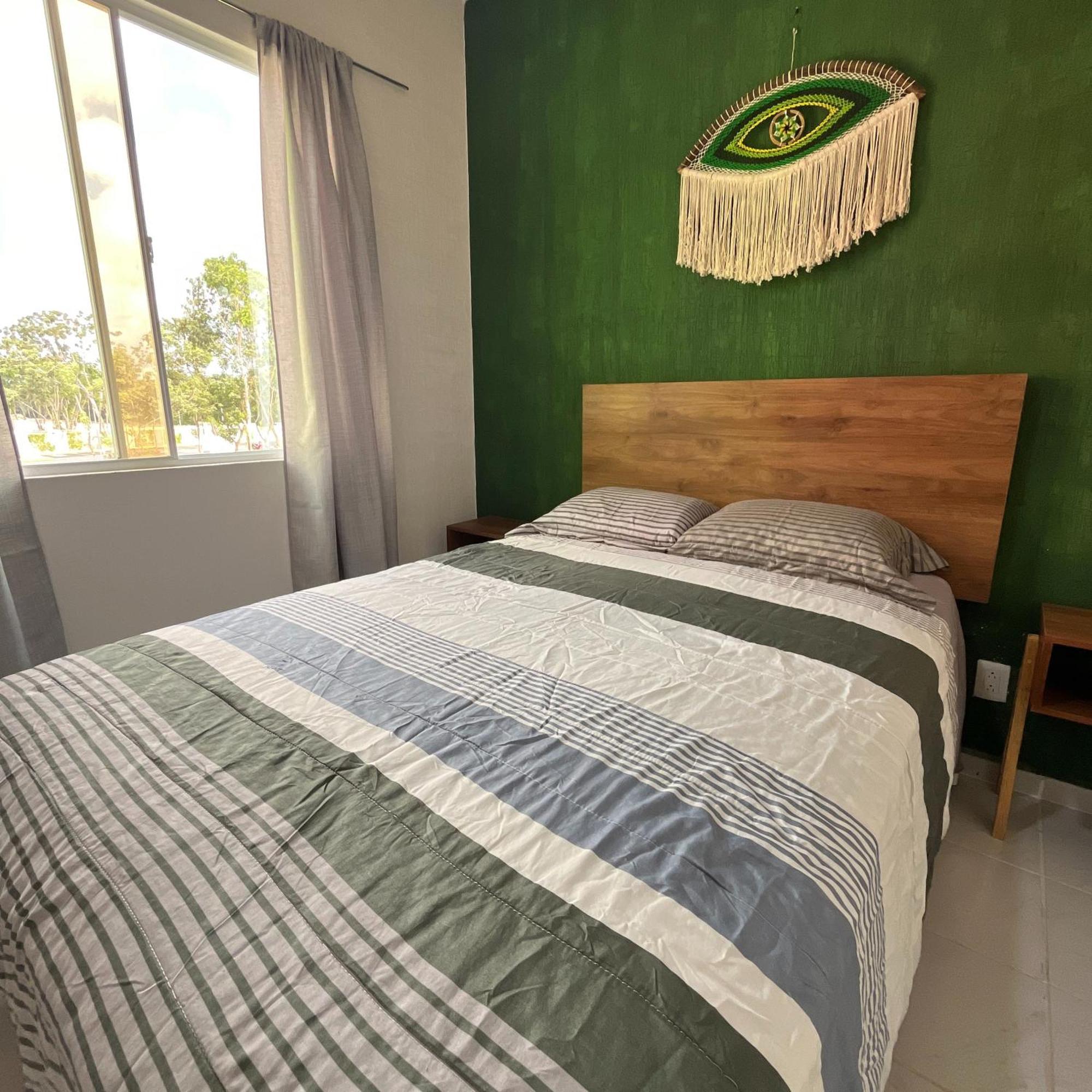 칸쿤 Bonito Departamento En Privada Con Alberca 아파트 외부 사진